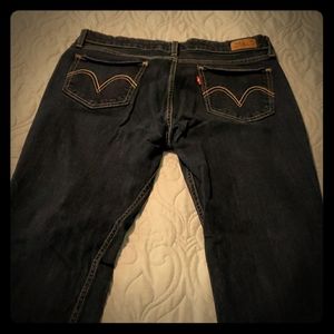 Womens Levi's 518 Superlow jeans bootcut